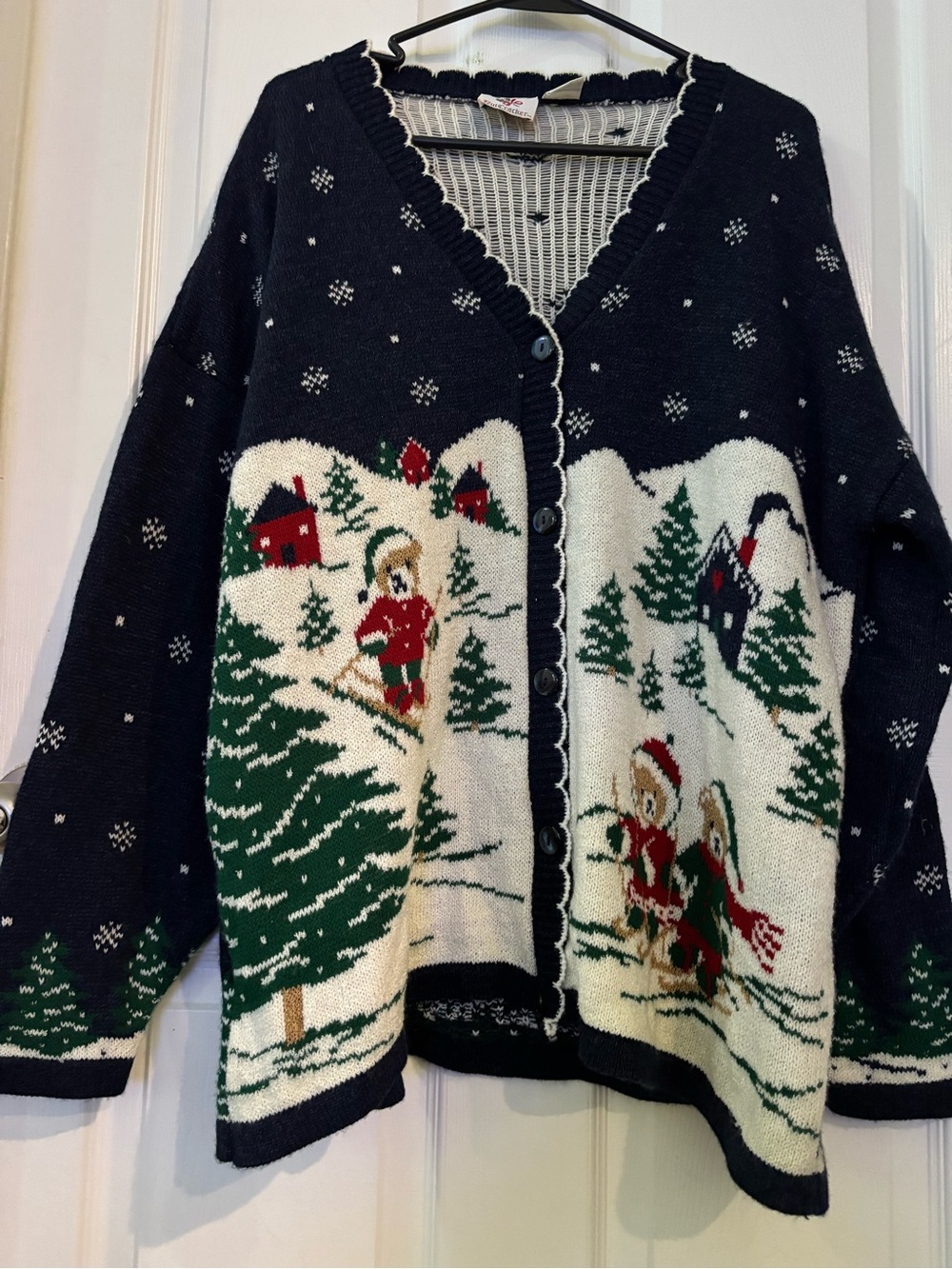 Vintage Nutcracker Christmas Sweater